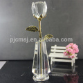 Promotionnel divers durable en utilisant la fleur de cristal fleur rose